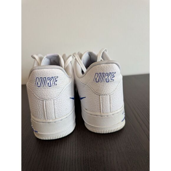 2020 Nike Air Force 1 Lv8 Utility Sketch Pack 12.5 Racer Blue CW7581-100 Mens - Picture 2 of 5